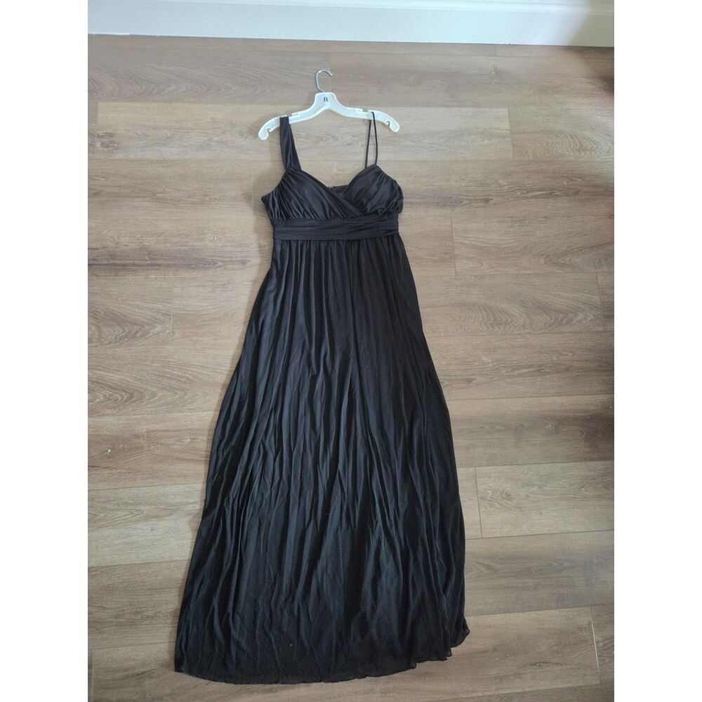 Black Floor Length Dress Size 16
